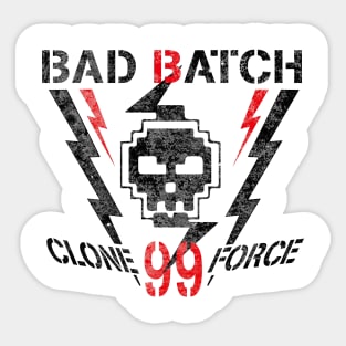 Bad Batch Tech Logo Sticker